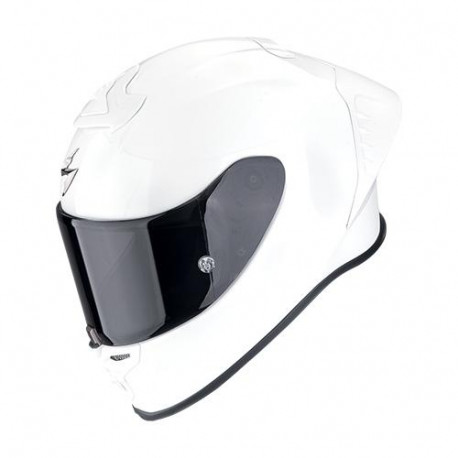 Casque Moto Scorpion EXO-R1 EVO II AIR SOLID Blanc Perle