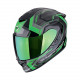 Casque Moto Scorpion EXO-1400 EVO II AIR LINART Noir-Vert