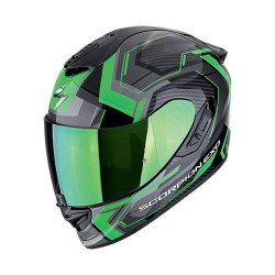 Casque Moto Scorpion EXO-1400 EVO II AIR LINART Noir-Vert