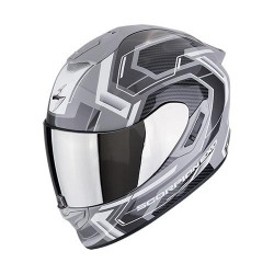 Casque Moto Scorpion EXO-1400 EVO II AIR LINART Gris-Blanc