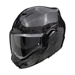 Casque Moto Scorpion EXO-TECH EVO ONYX CARBONE SOLID Noir