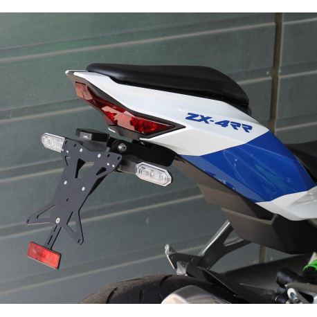 Support de plaque Mg-Biketec - Kawasaki Ninja ZX-4R 2023 /+