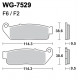 Disc brake pads WRP WG-7529