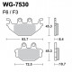 Plaquettes de frein WRP WG-7530