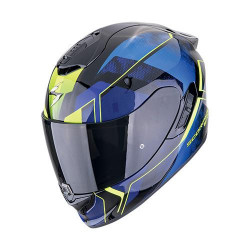 Scorpion EXO-1400 EVO II AIR INTENSIO Motorcycle Helmet Black-Blue