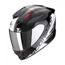 Scorpion EXO-1400 EVO II AIR LUMA Motorcycle Helmet Black-White