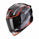 Scorpion EXO-1400 EVO II AIR ACCORD Motorcycle Helmet Grey-Red