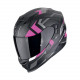 Casque Moto Scorpion EXO-520 EVO AIR SENSUS Noir mat-Rose