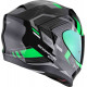 Casque Moto Scorpion EXO-520 EVO AIR SENSUS Noir-Vert