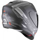 Casque Moto Scorpion EXO-520 EVO AIR RANKA Noir mat-Argent-Rouge