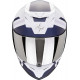 Casque Moto Scorpion EXO-520 EVO AIR BANSHEE Blanc Mat-Bleu-Violet