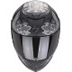 Casque Moto Scorpion EXO-520 EVO AIR FASTA Noir Mat-Argent-Rose