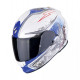 Motorradhelm Scorpion EXO-491 RUN Weiss-Blau