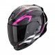 Motorradhelm Scorpion EXO-491 KRIPTA Schwarz-Rosa-Weiss