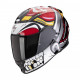 Scorpion EXO-491 PIRATE Motorcycle Helmet Red