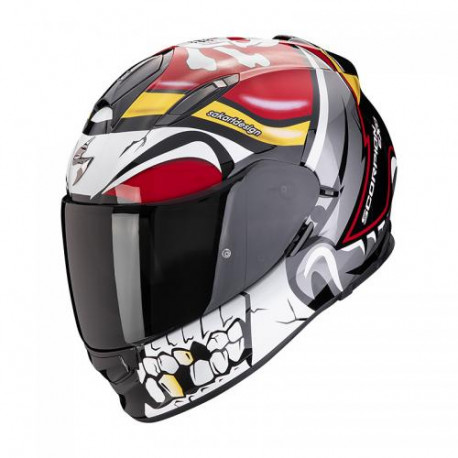 Casque Moto Scorpion EXO-491 PIRATE Rouge