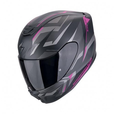 Scorpion EXO-391 AAXO Motorcycle Helmet Matt Black-Pink