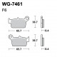 Plaquettes de frein WRP WG-7461-F6