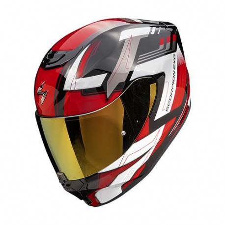 Casque Moto Scorpion EXO-391 CAPTOR Noir-Rouge