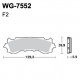 Disc brake pads WRP WG-7552-F2