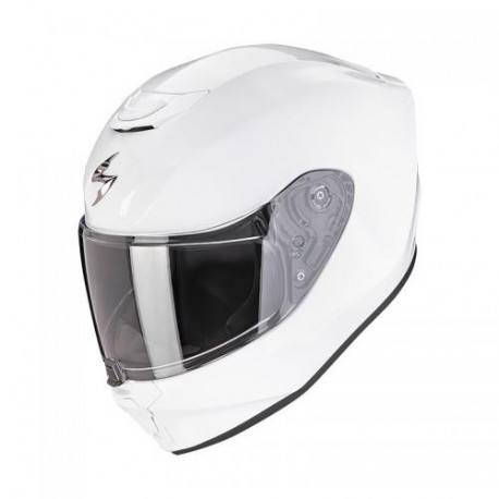 Casque Moto Scorpion EXO-JNR AIR SOLID Blanc