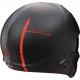 Casque Moto Scorpion EXO-COMBAT II LORD Noir Mat-Rouge