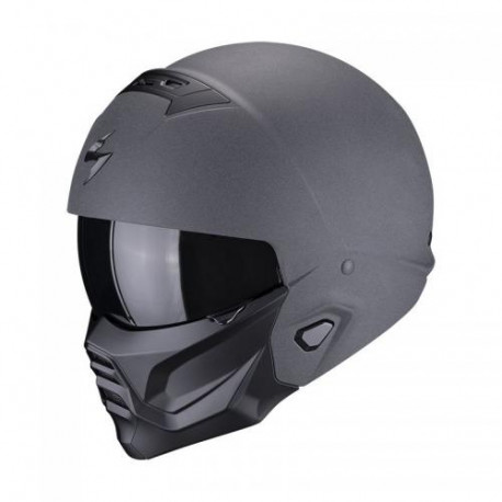 Scorpion EXO-COMBAT II GRAPHITE Motorcycle Helmet Dark Grey