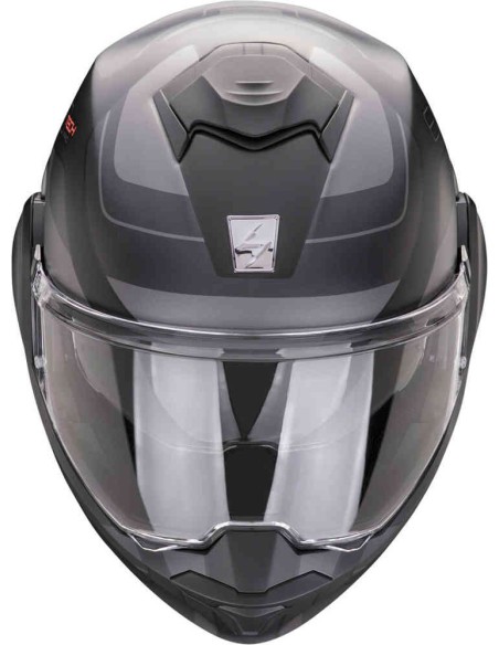Motorradhelm Scorpion EXO-TECH EVO PRO COMMUTA MattSchwarz-Silber