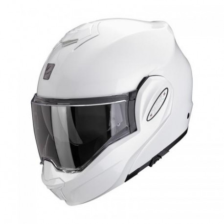 Casque Moto Scorpion EXO-TECH EVO PRO SOLID Blanc perle