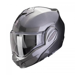 Scorpion EXO-TECH EVO PRO SOLID Motorcycle Helmet Metallic grey