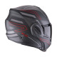 Casque Moto Scorpion EXO-TECH EVO PRO CONQUER Noir mat-Rouge