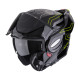 Scorpion EXO-TECH EVO PRO CONQUER Motorcycle Helmet Black-Neon Yellow