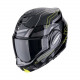 Casque Moto Scorpion EXO-TECH EVO PRO CONQUER Noir-Jaune fluo