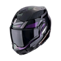 Scorpion EXO-TECH EVO PRO CONQUER Motorcycle Helmet Black-Chameleon