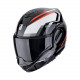 Casque Moto Scorpion EXO-TECH EVO PRO FURIO Noir-Rouge