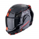 Casque Moto Scorpion EXO-TECH EVO PRO TRAVELLER Noir-Rouge