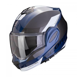 Scorpion EXO-TECH EVO PRO TEAM Motorcycle Helmet Blue-Black-White