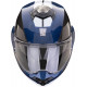 Casque Moto Scorpion EXO-TECH EVO PRO TEAM Bleu-Noir-Blanc