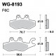 Disc brake pads WRP WG-8193