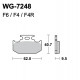 Disc brake pads WRP WG-7248