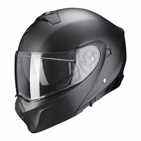 Motorradhelm Scorpion EXO-930 EVO SOLID PerlmuttSchwarz Matt