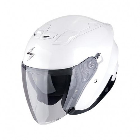 Motorradhelm Scorpion EXO-Z1 SOLID Perlmutt Weiss