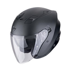 Motorradhelm Scorpion EXO-Z1 SOLID Matt Perlmutt Schwarz