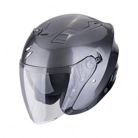 Motorradhelm Scorpion EXO-Z1 SOLID Metallgrau