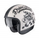 Casque Moto Scorpion BELFAST EVO DRIVE FAST Crème mat-Noir