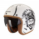 Scorpion BELFAST EVO ROMEO Motorcycle Helmet Cream-Black