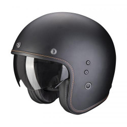 Casque Moto Scorpion BELFAST EVO SOLID Noir Mat