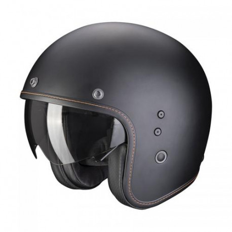 Motorradhelm Scorpion BELFAST EVO SOLID MattSchwart