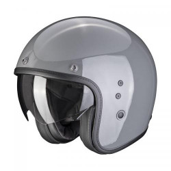 Casque Moto Scorpion BELFAST EVO SOLID Gris Ciment