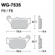 Disc brake pads WRP WG-7568